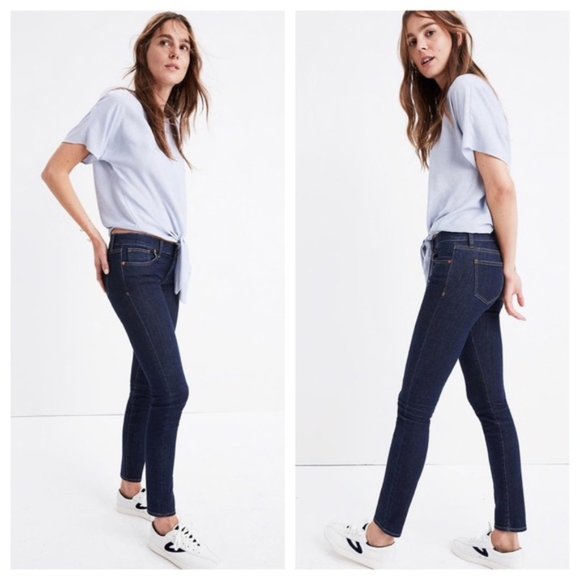Madewell Denim - Madewell 8” Skinny Skinny Jean in Quincy Wash